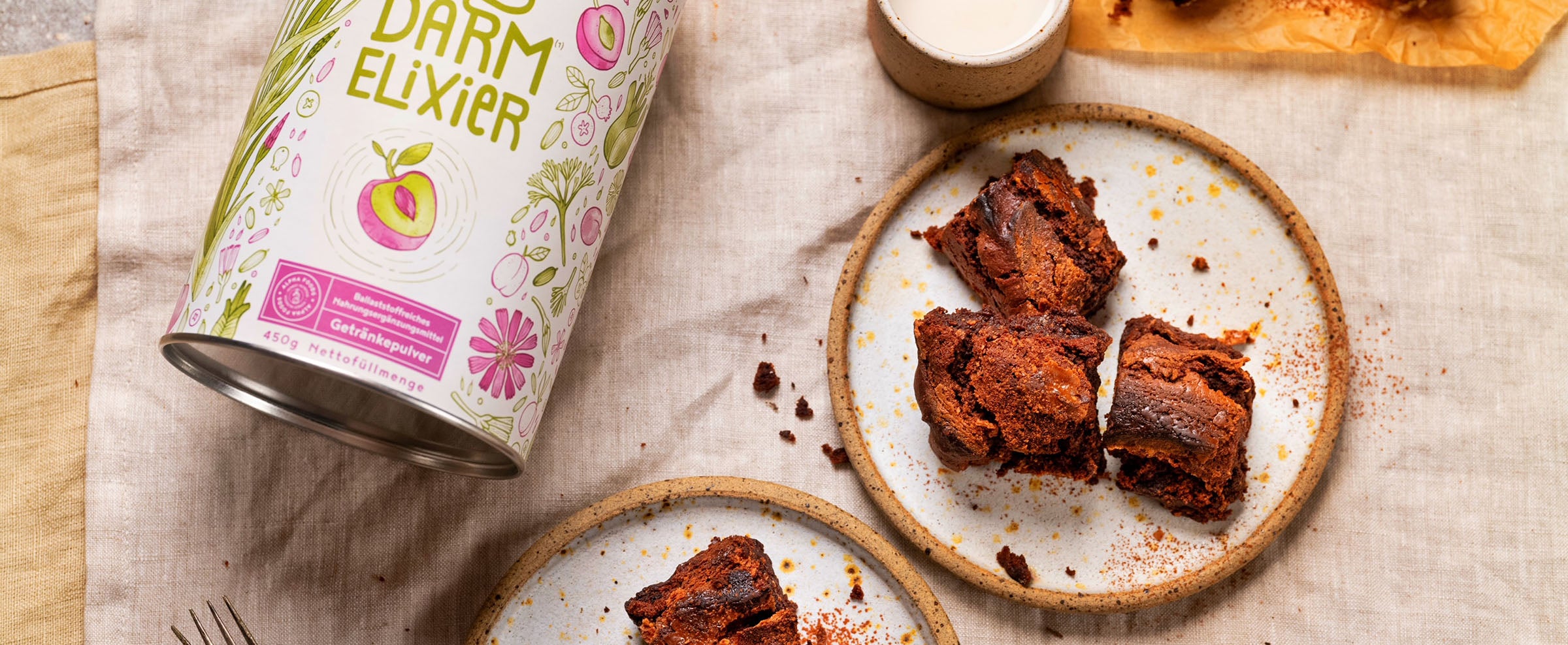 Saftige, protein- und ballaststoffreiche Chocolate Brownies