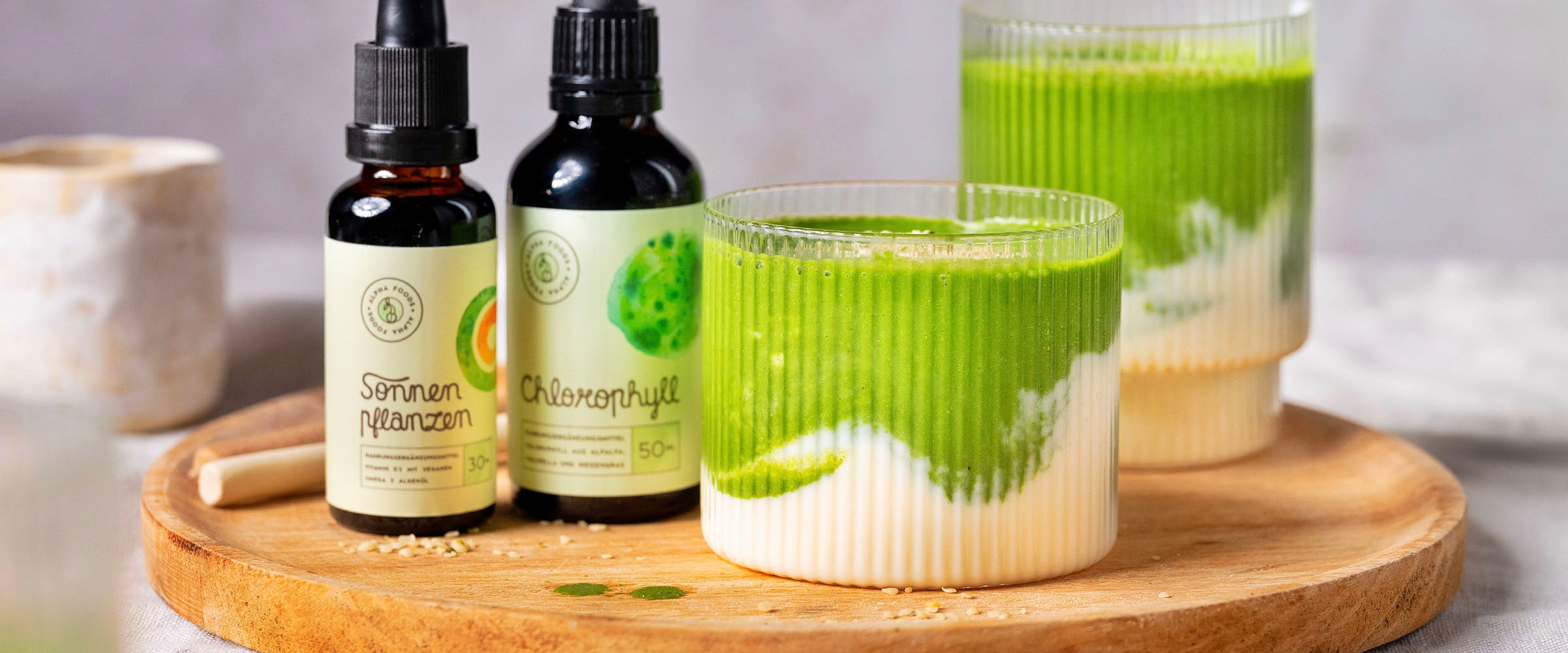 Hanf-Grünkohl Smoothie: Lass die Sonne in deine Zellen