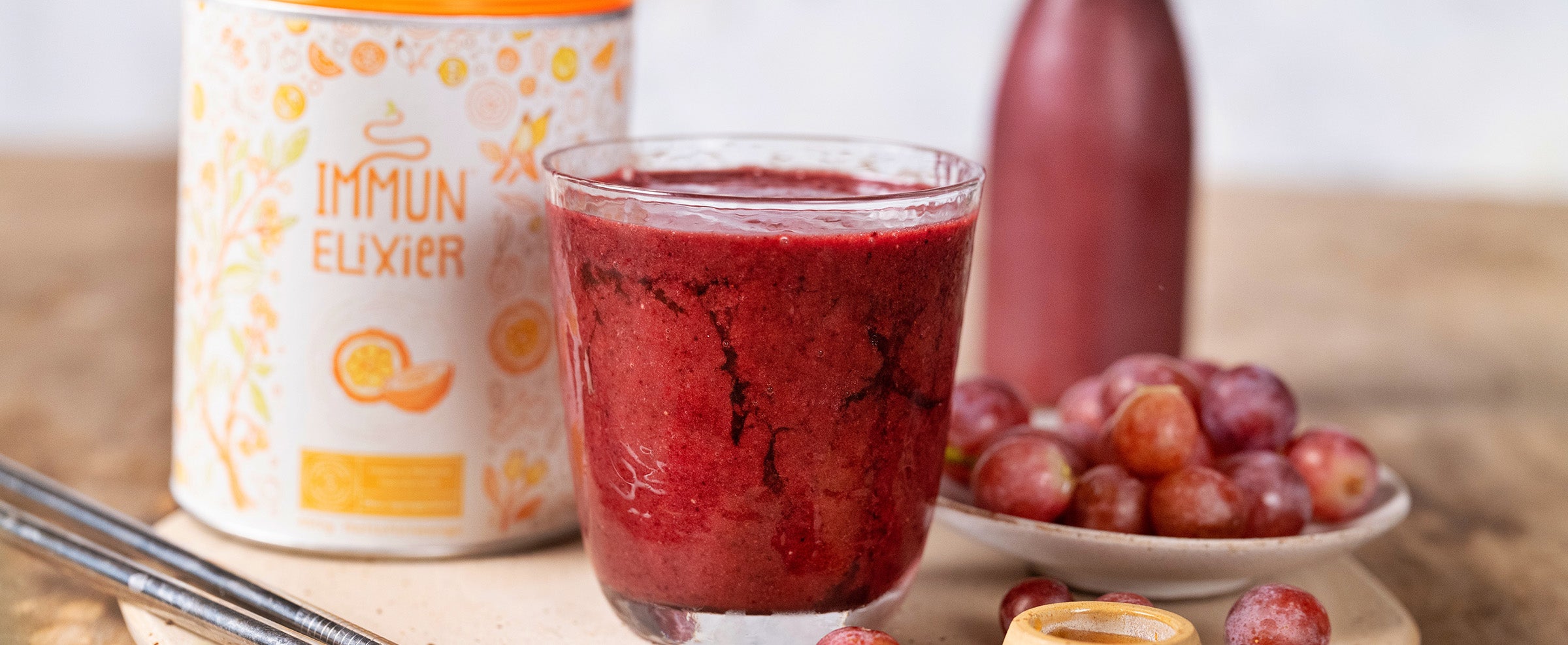 Fruchtige Stärkung der Abwehrkräfte mit dem Immun-Smoothie