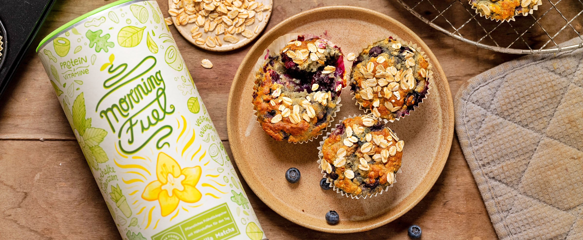 Mmmmhhh....lecker vegane Frühstück-Muffins