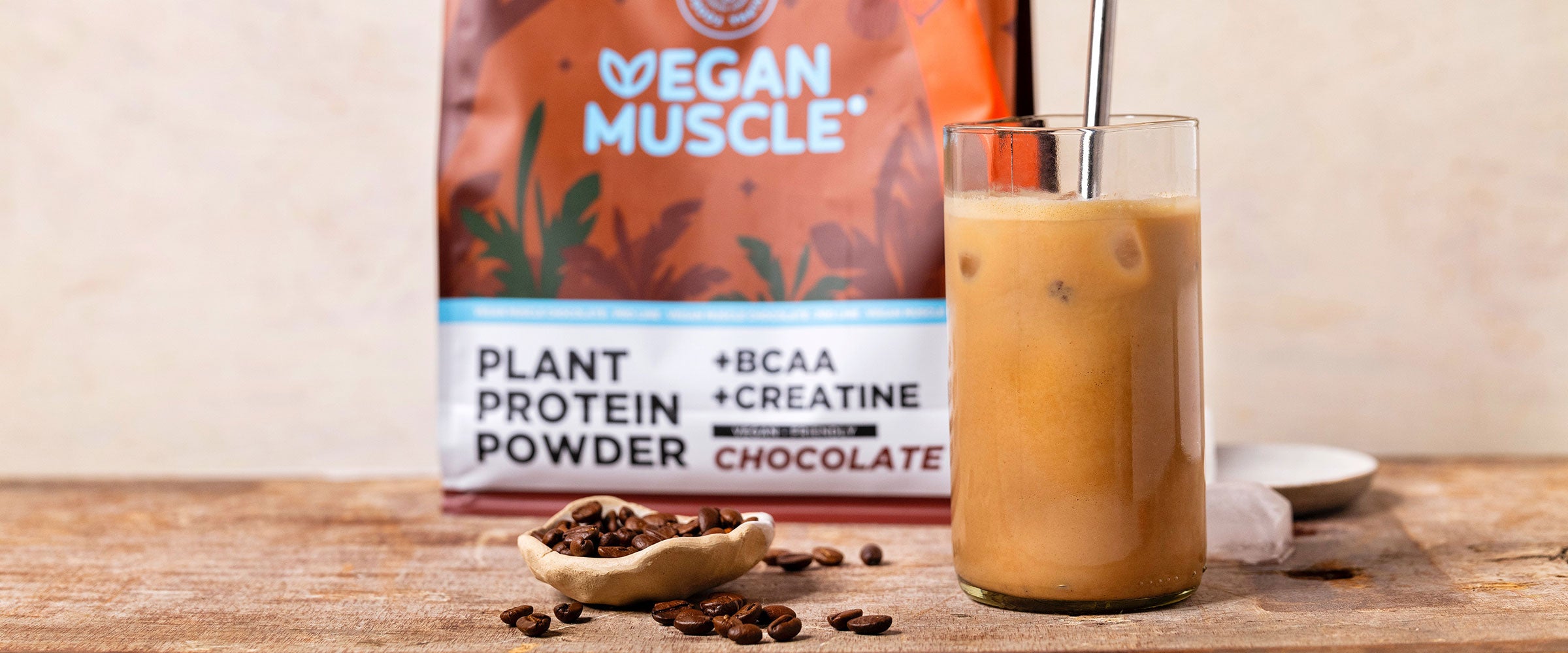 Protein Kaffee Rezept für den Sommer: Protein Chocolate Ice Coffee