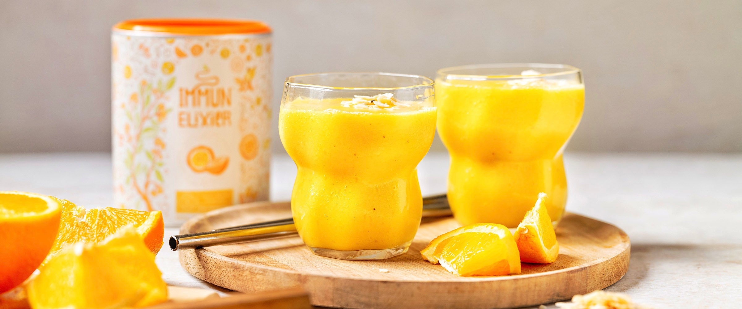 Sunshine Smoothie für ein gesundes Immunsystem