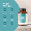 Vegan Omega 3 - Gelkapseln mit Algenöl