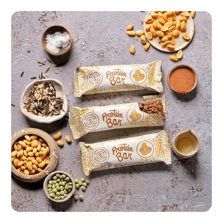 Vegane Proteinriegel - Peanut Butter Crunch