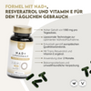 NAD Plus Resveratrol 1100mg. Liposomal formel. 60 Kapseln