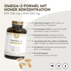 Omega 3 (2000 mg) 700 mg EPA & 500 mg DHA. 120 Softgel