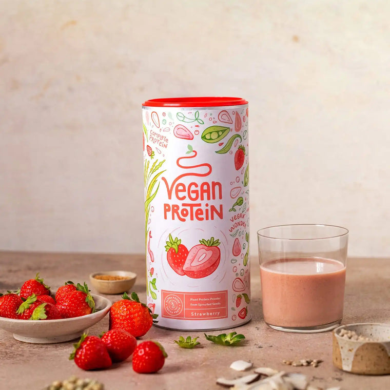 Vegan Protein - Erdbeere