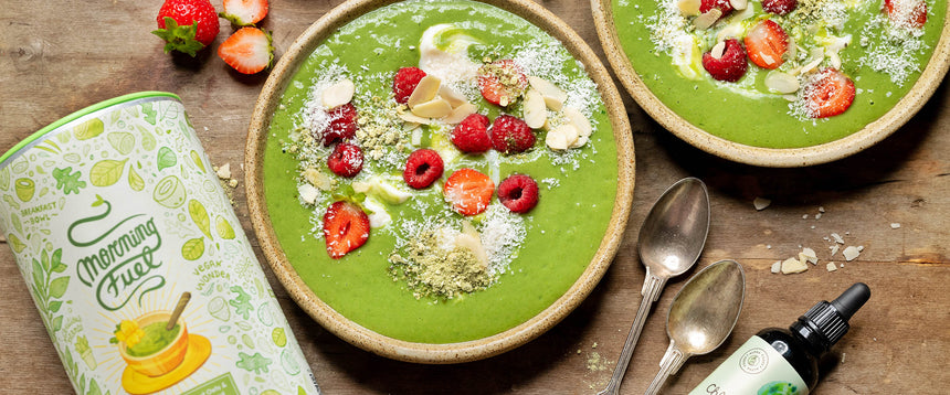 Raw Vegan Green Nutrition Bowl