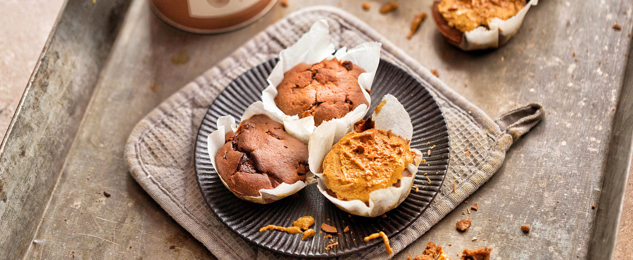 Schokoladige Protein-Muffins selber machen