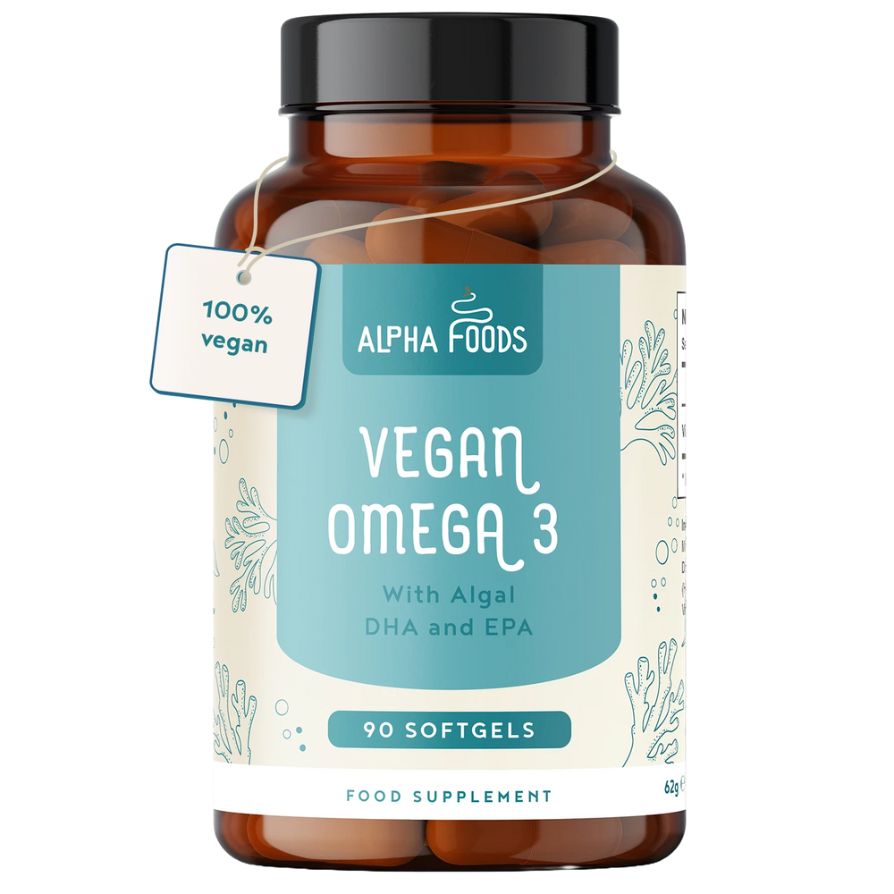 Vegan Omega 3 - Gelkapseln mit Algenöl