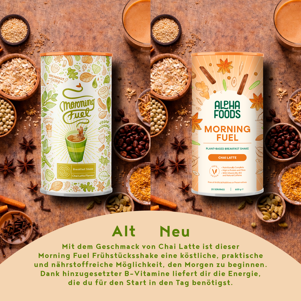 Morning Fuel Frühstücksshake - Chai Latte