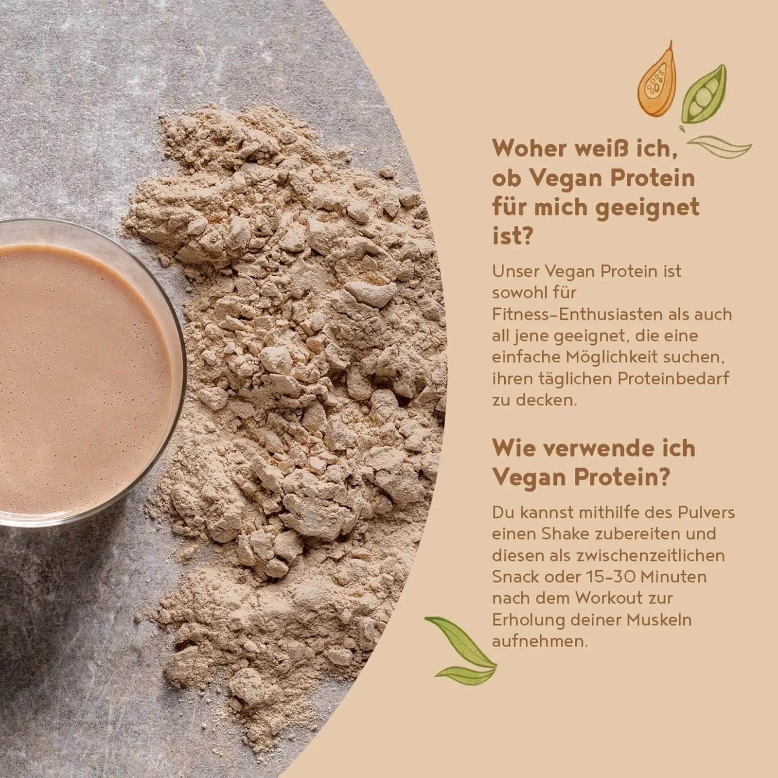 A+ Two - Veganes Proteinpulver - Schokolade 2x600g