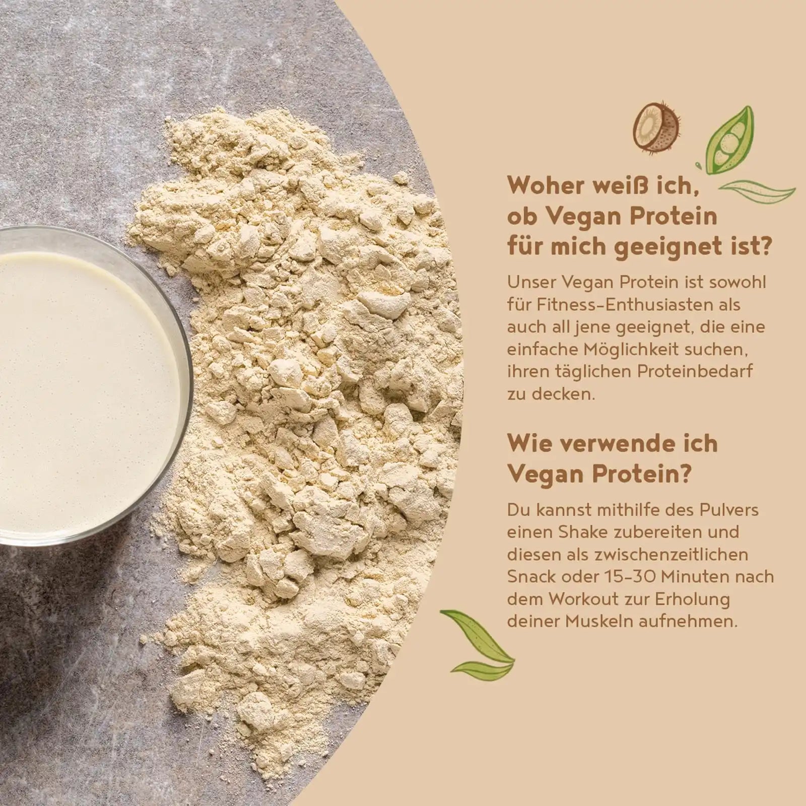 A+ Two - Vegan Protein - Kokosnuss