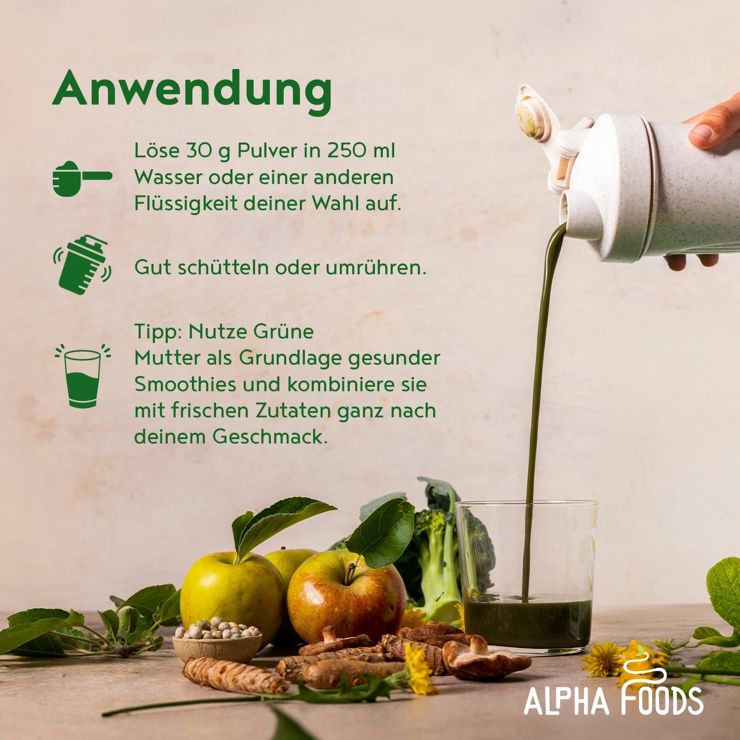 Grüne Mutter