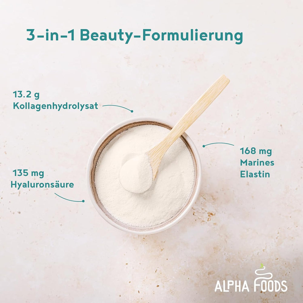 Collagen mit Elastin & Hyaluronsäure 2x400Gr Duo pack