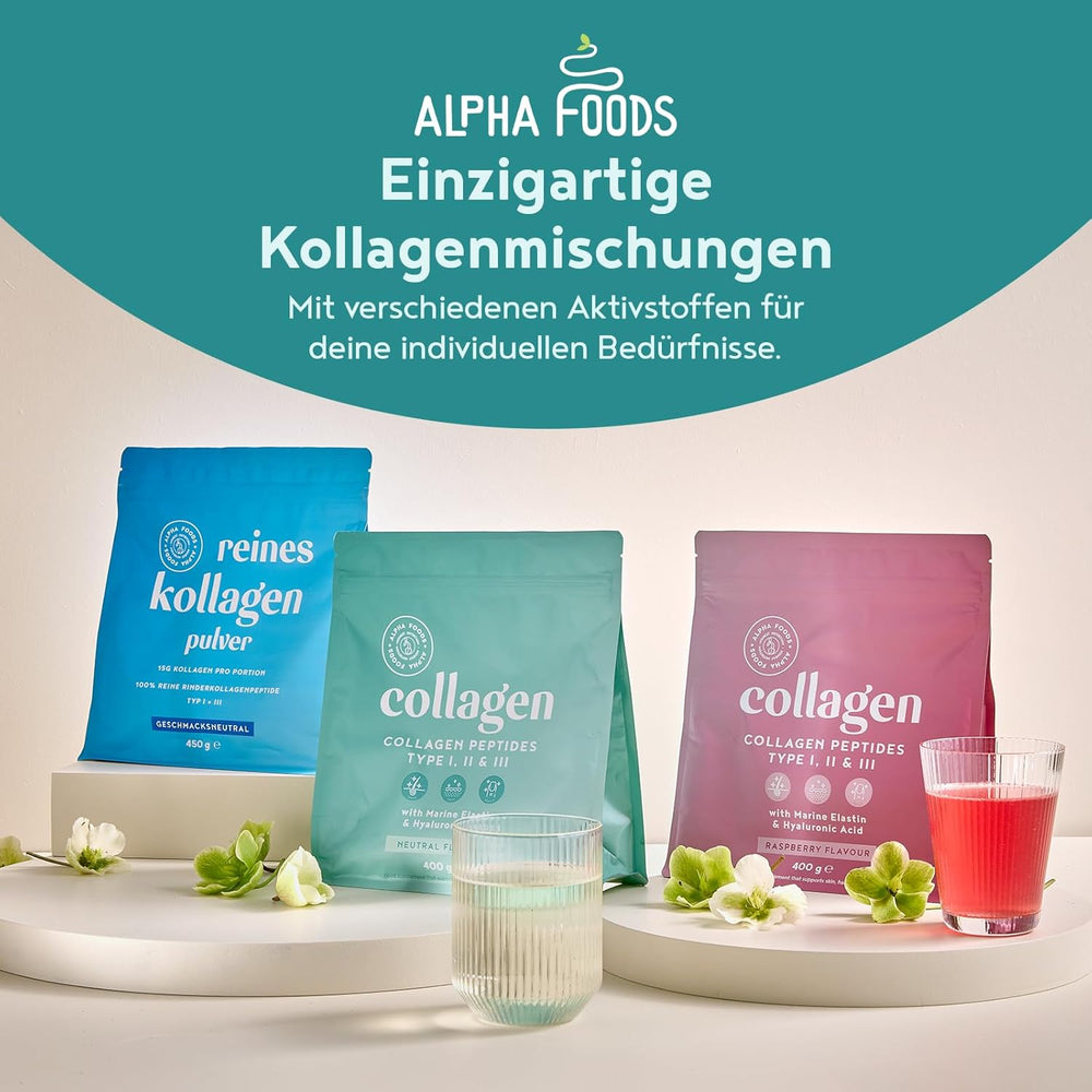 Collagen mit Elastin & Hyaluronsäure 2x400Gr Duo pack