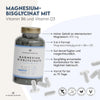 Magnesium Bisglycinat 2250mg + B6 & D3. 150 Tabletten