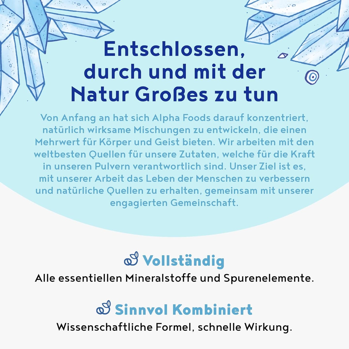 Mineralien und Spurenelemente