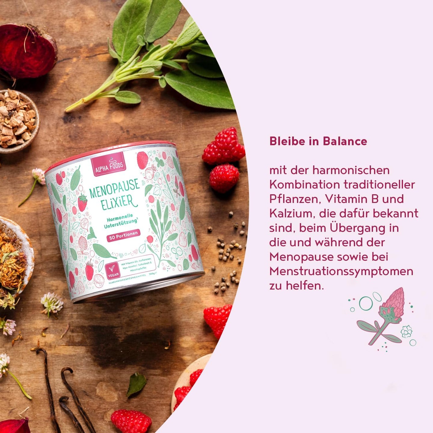 Menopause Balance Elixier für Frauen