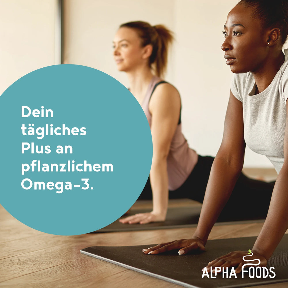 Vegan Omega 3 - Gelkapseln mit Algenöl