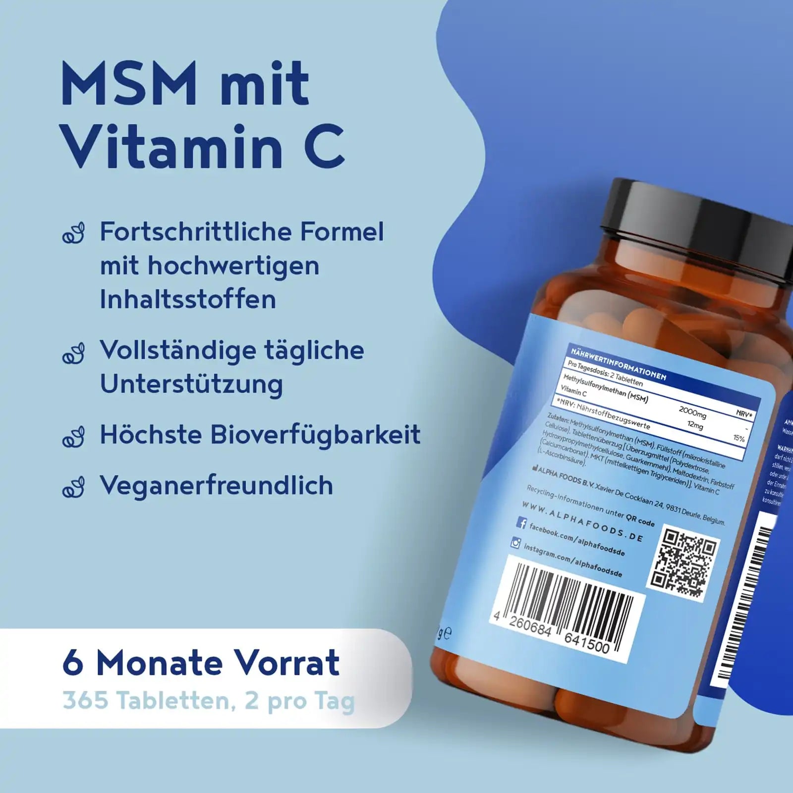 A+ Two - MSM mit Vitamin C