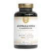 Ashwagandha KSM-66 + Magnesium. 7500 mg Extrakt. 180 Kapseln