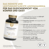 Ashwagandha KSM-66 + Magnesium. 7500 mg Extrakt. 180 Kapseln