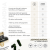 Ashwagandha KSM-66 + Magnesium. 7500 mg Extrakt. 180 Kapseln