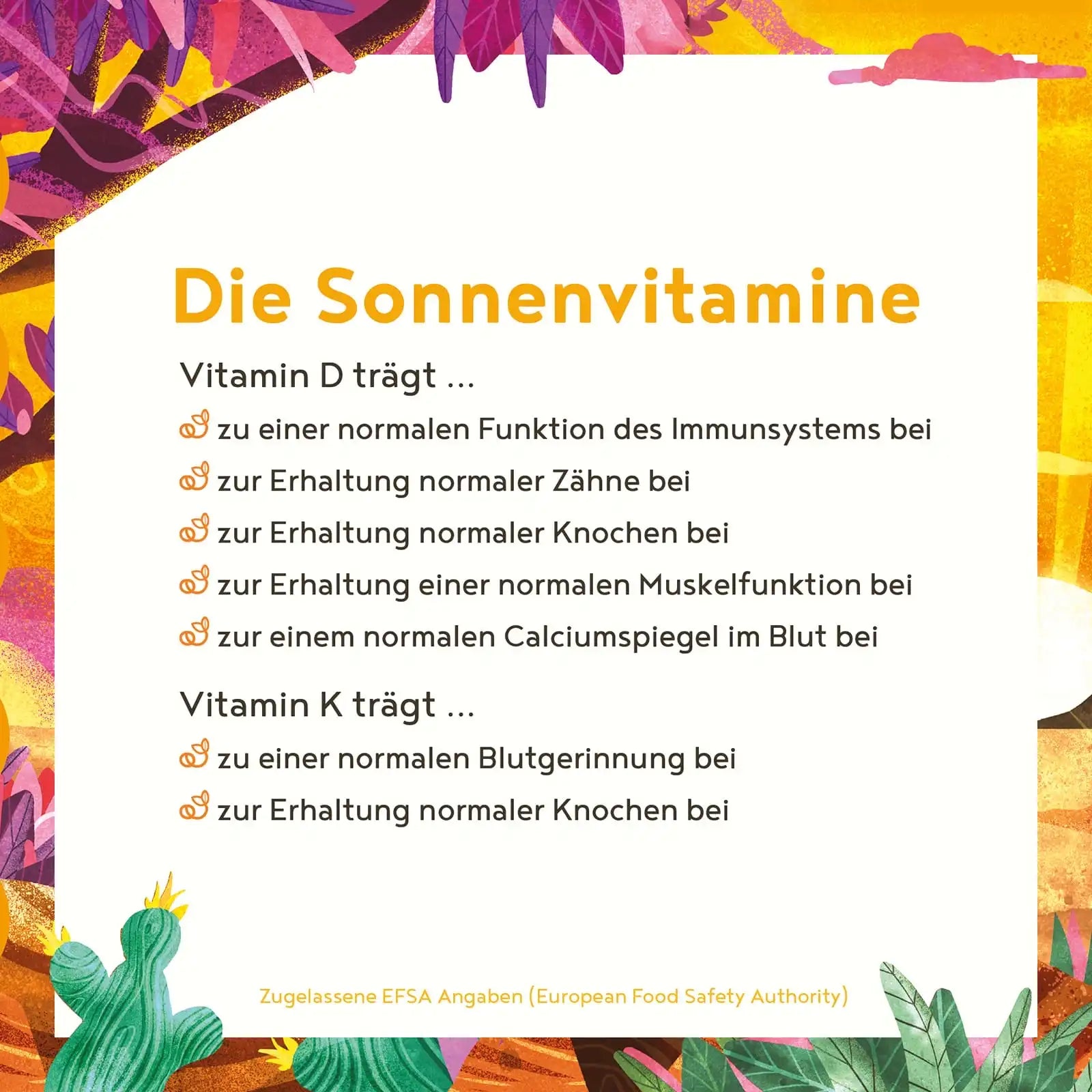 A+ One - Sonnenvitamine - Vitamin D3 & K2 - 4.000 IE - Kapseln