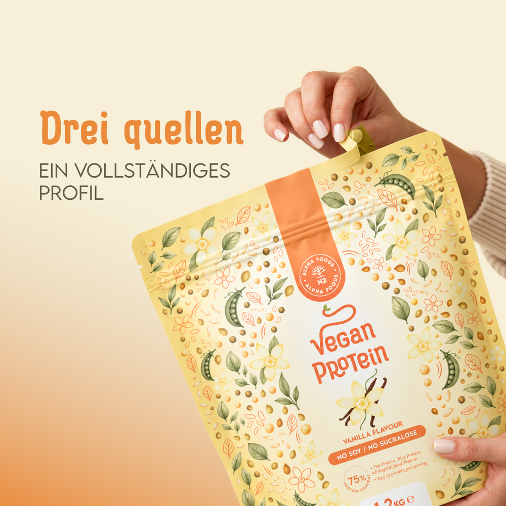 Vegan Protein (Neue Formel) - Vanille
