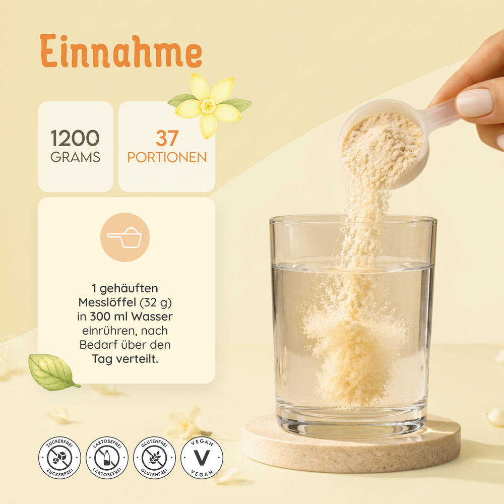 Vegan Protein (Neue Formel) - Vanille
