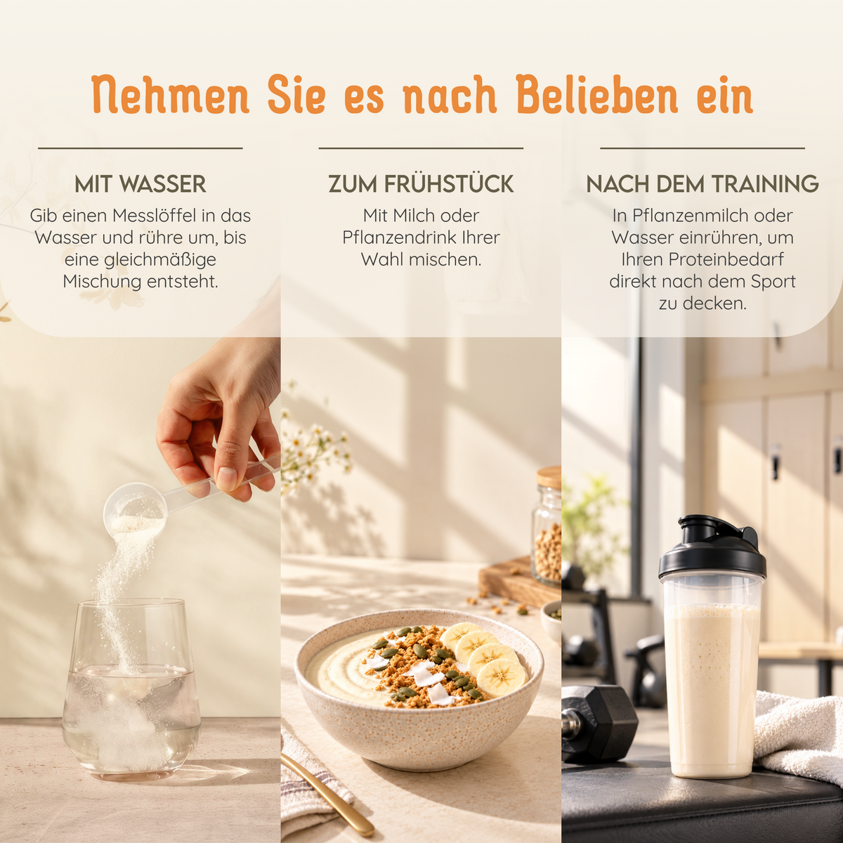 Vegan Protein (Neue Formel) - Vanille
