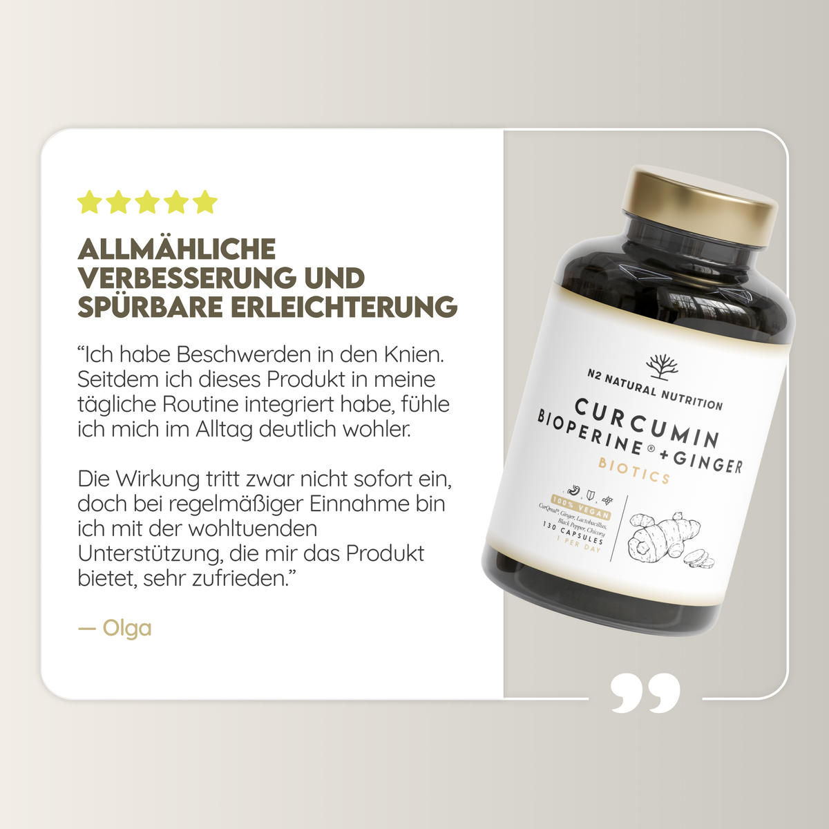 Kurkuma 95% mit Kulturen Komplex und Bioperine. 130 Kapseln