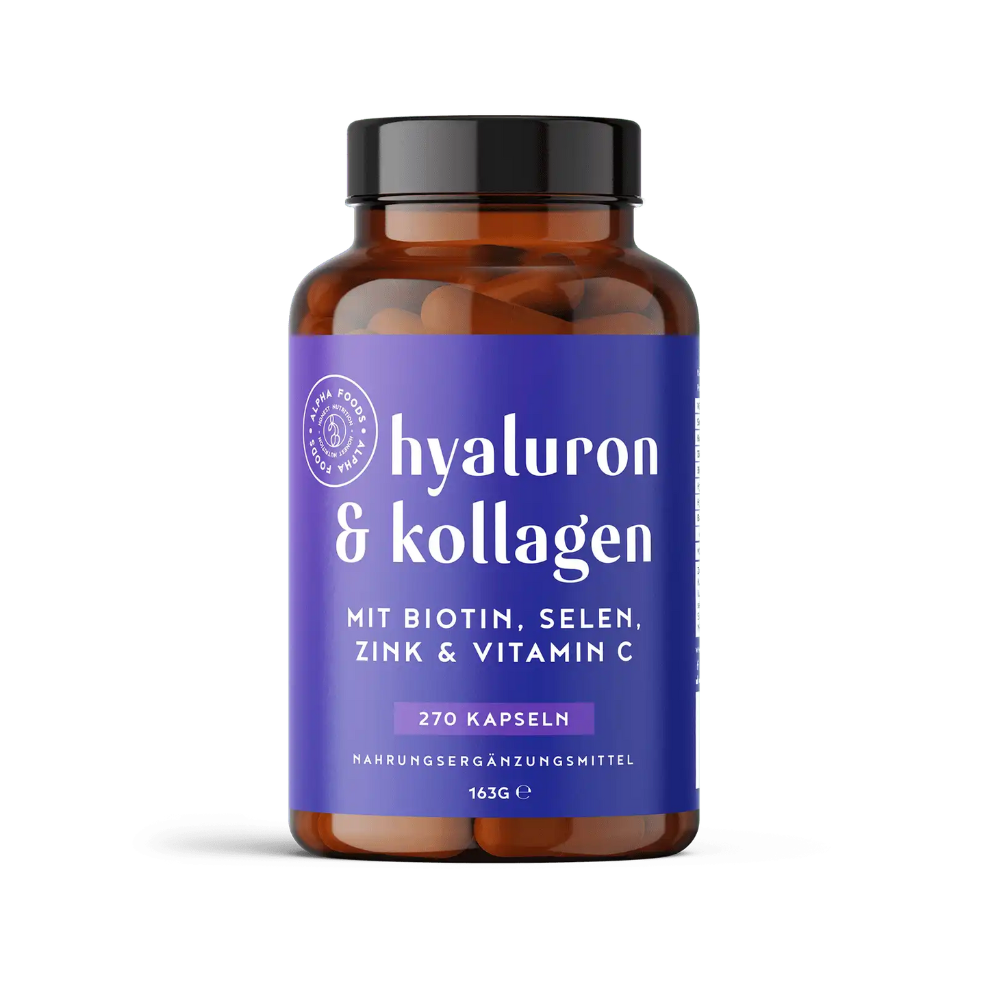 Hyaluron & Kollagen mit Biotin und Bambussprossen-Extrakt