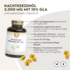 Nachtkerzenöl Kaltgepresst 2000mg. 200 Softgel