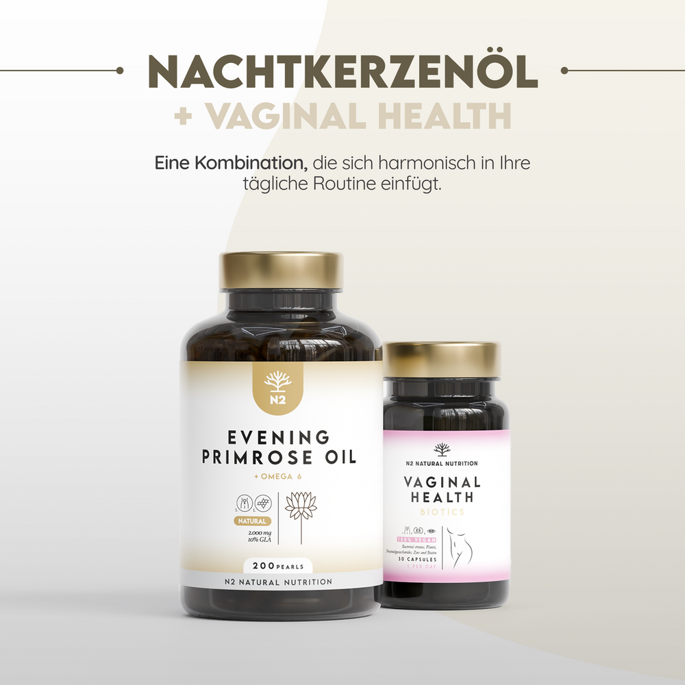Nachtkerzenöl Kaltgepresst 2000mg. 200 Softgel