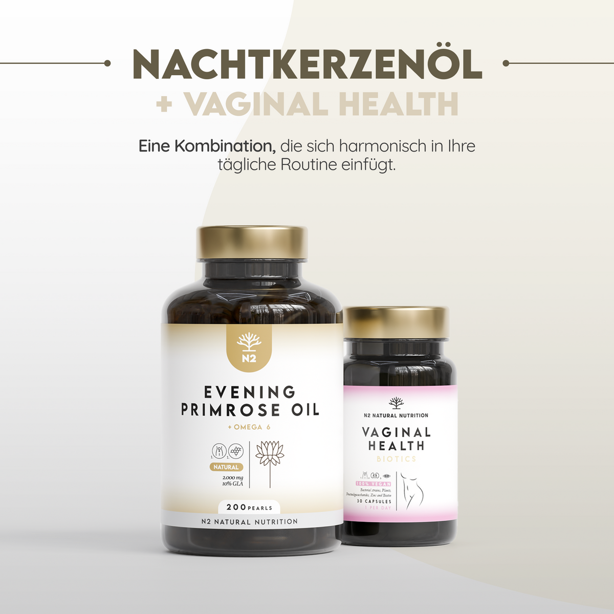 Nachtkerzenöl Kaltgepresst 2000mg. 200 Softgel