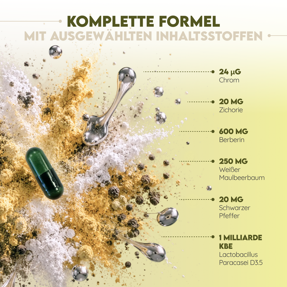 GLPRO-1 Berberin. 60 Kapseln