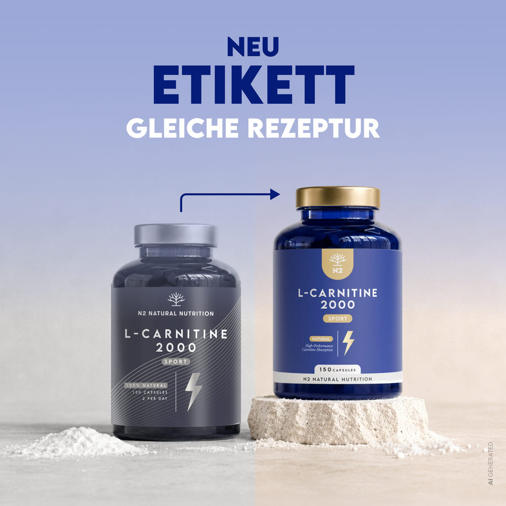 L Carnitin 2000 mg. 150 Kapseln