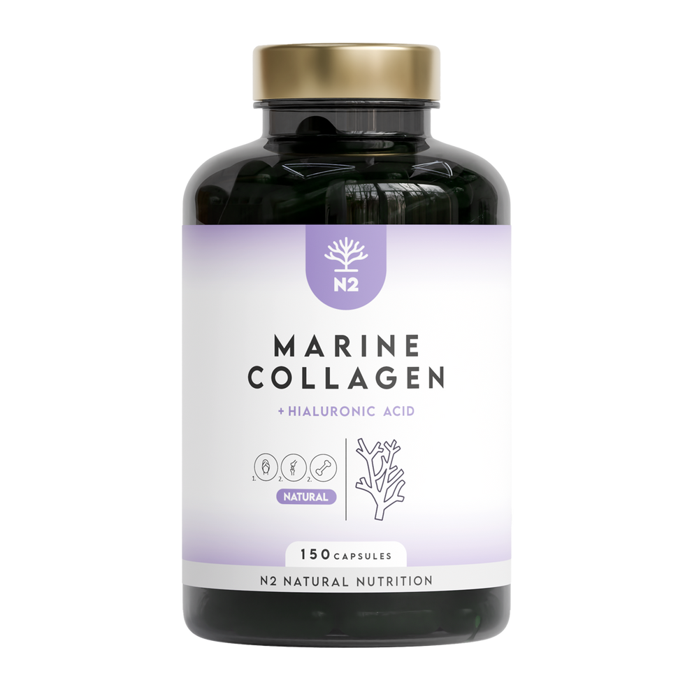 Marine Collagen mit Hyaluron und Magnesium 150 Kapseln