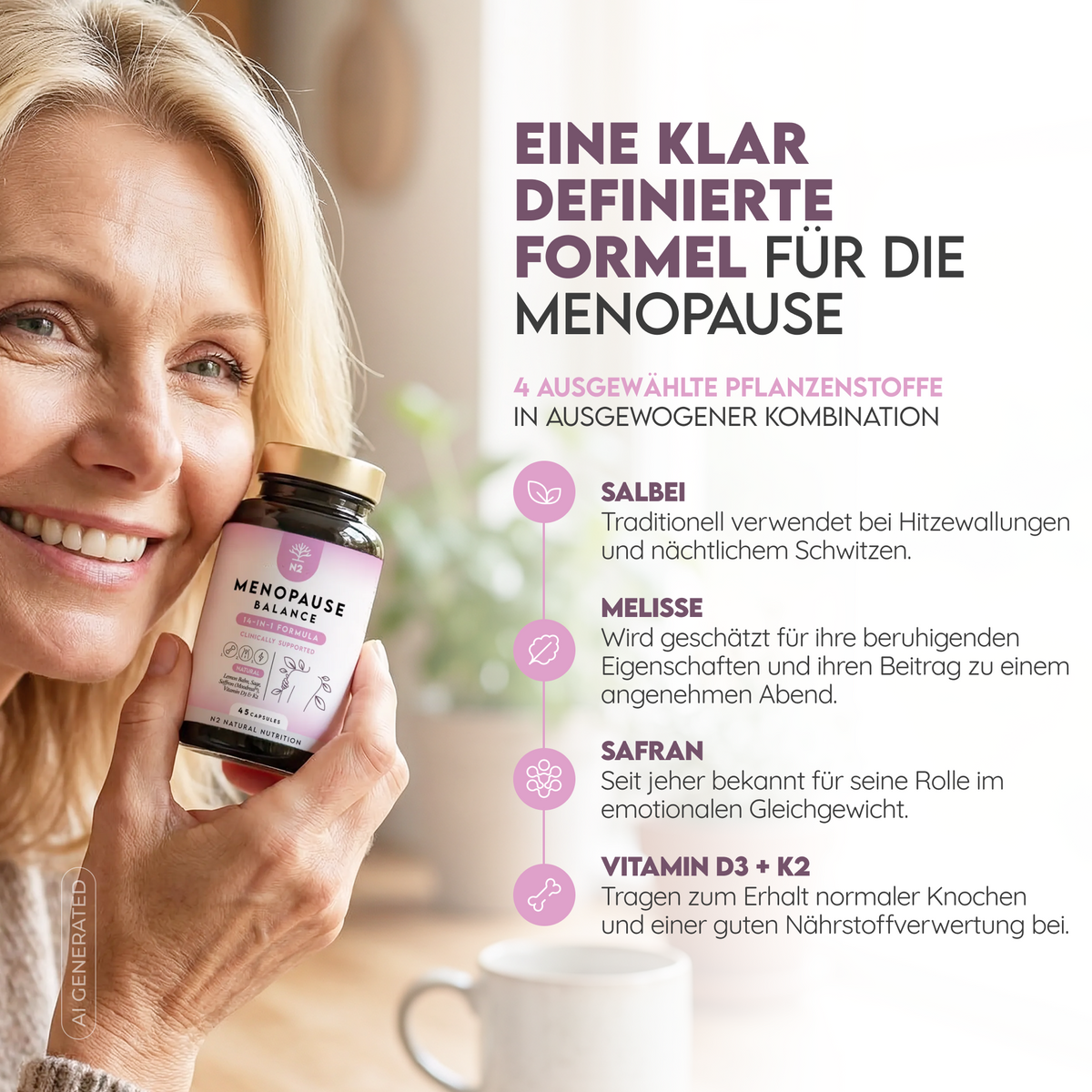 Menopause Balance (14 -in- 1) 45 Kapseln