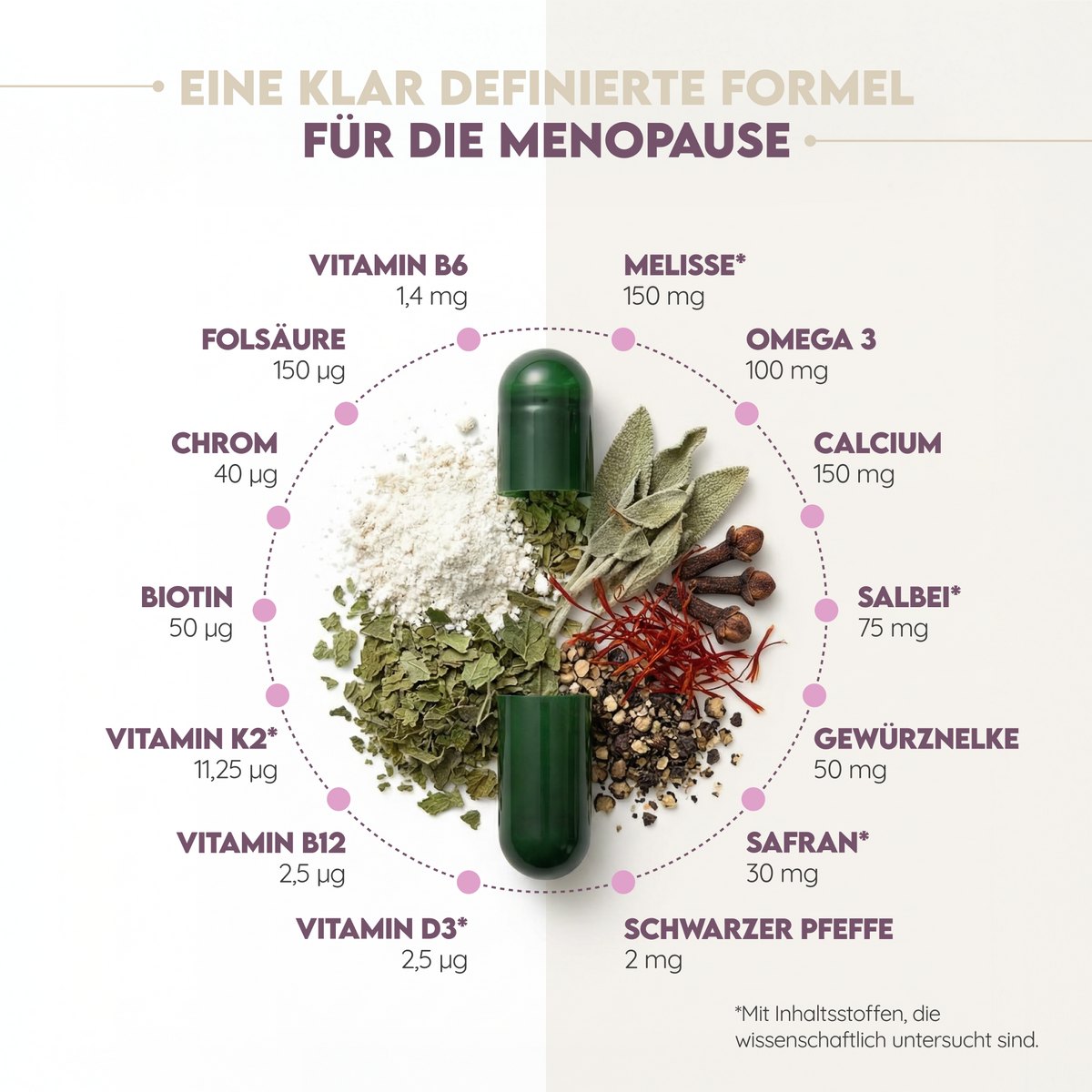 Menopause Balance (14 -in- 1) 45 Kapseln