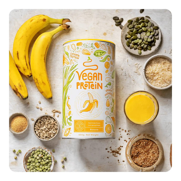 Veganes Proteinpulver - Banane