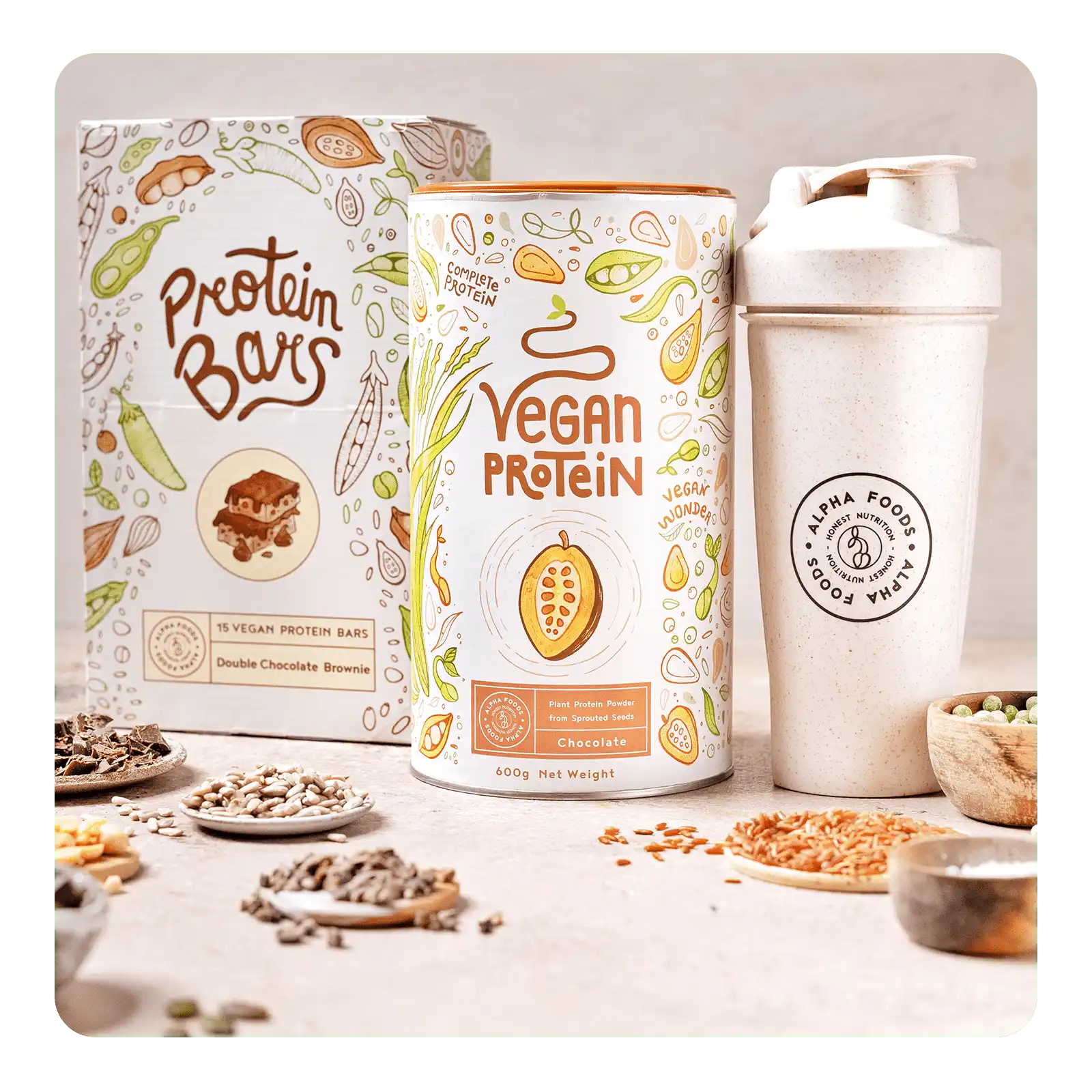 Vegan Protein Paket - Schokolade