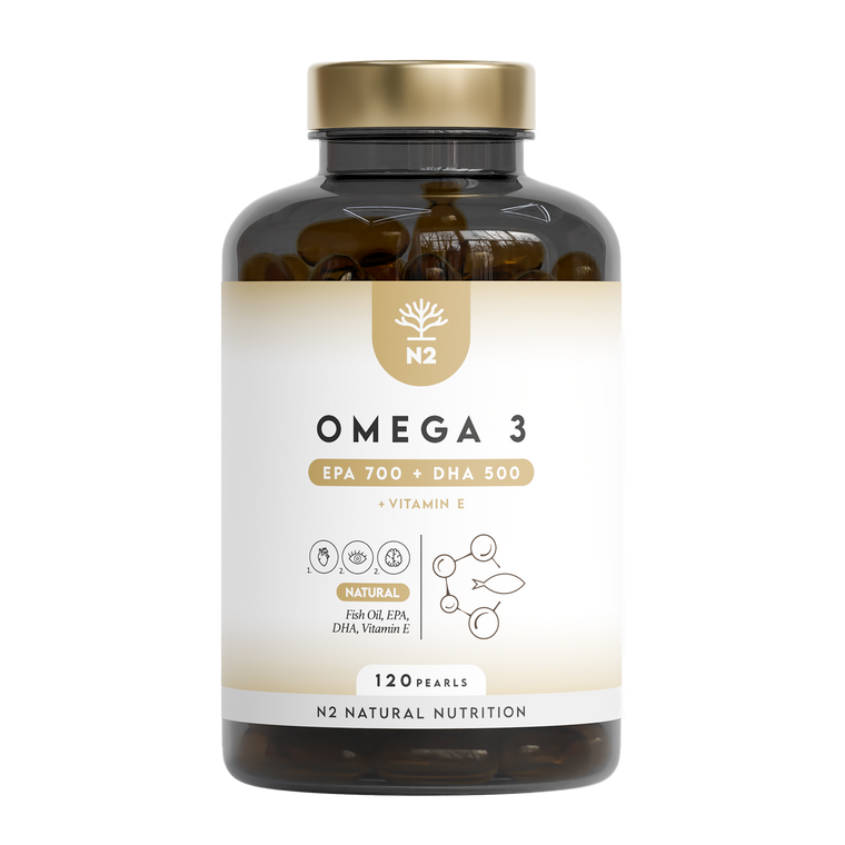 Omega 3 (2000 mg) 700 mg EPA & 500 mg DHA. 120 Softgel