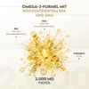 Omega 3 (2000 mg) 700 mg EPA & 500 mg DHA. 120 Softgel