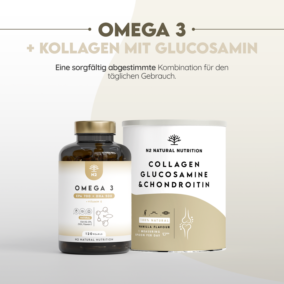 Omega 3 (2000 mg) 700 mg EPA & 500 mg DHA. 120 Softgel
