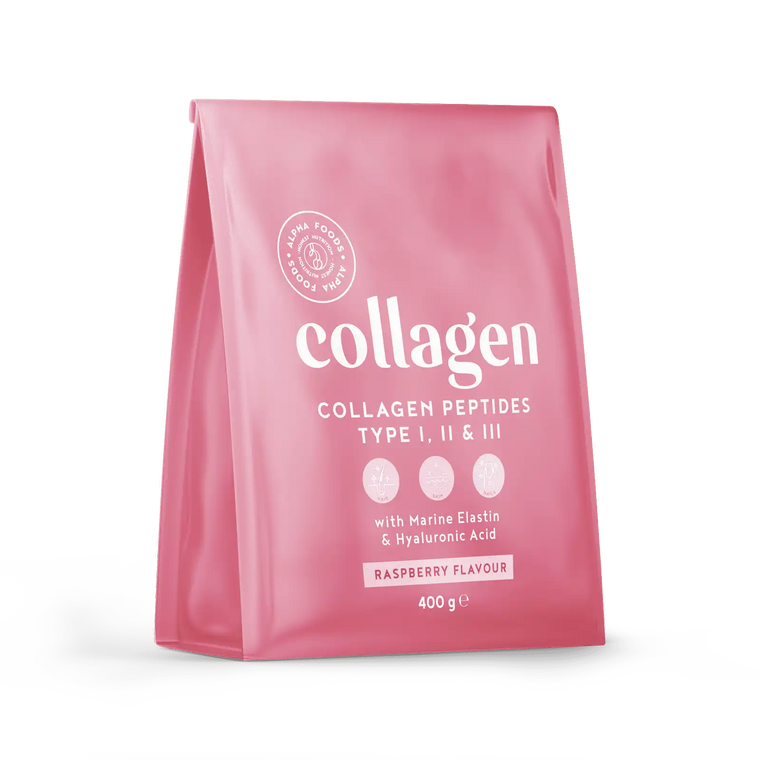 Collagen mit Elastin & Hyaluronsäure - Himbeere