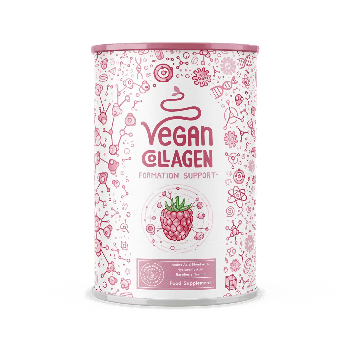 Vegan Collagen Formation Support - Himbeere