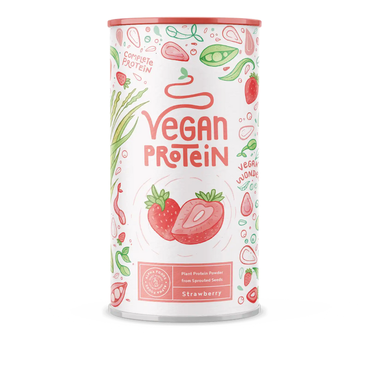 Veganes Proteinpulver - Erdbeere